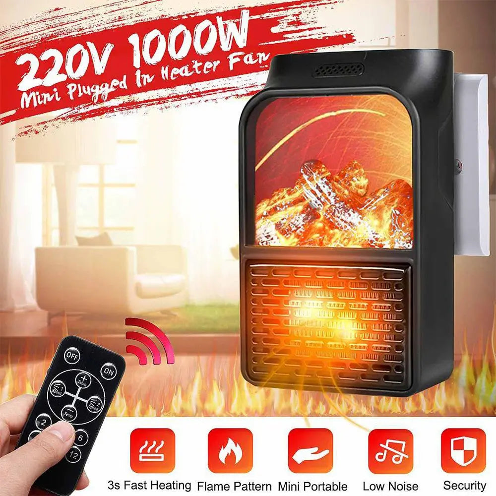 Flame Heater 1000W