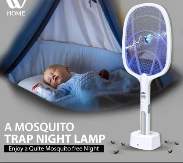 Mosquito Killer Racket, 2 in 1 Rechargeable Mosquito Lamp Product vendor