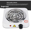 Portable Electric Iron Burner Single Stove Mini Hotplate