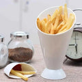 French Fries Cup Potato Fries Holder With Ketchup Holder For Sauce(random Color )    Product ID: 1838420 Product vendor