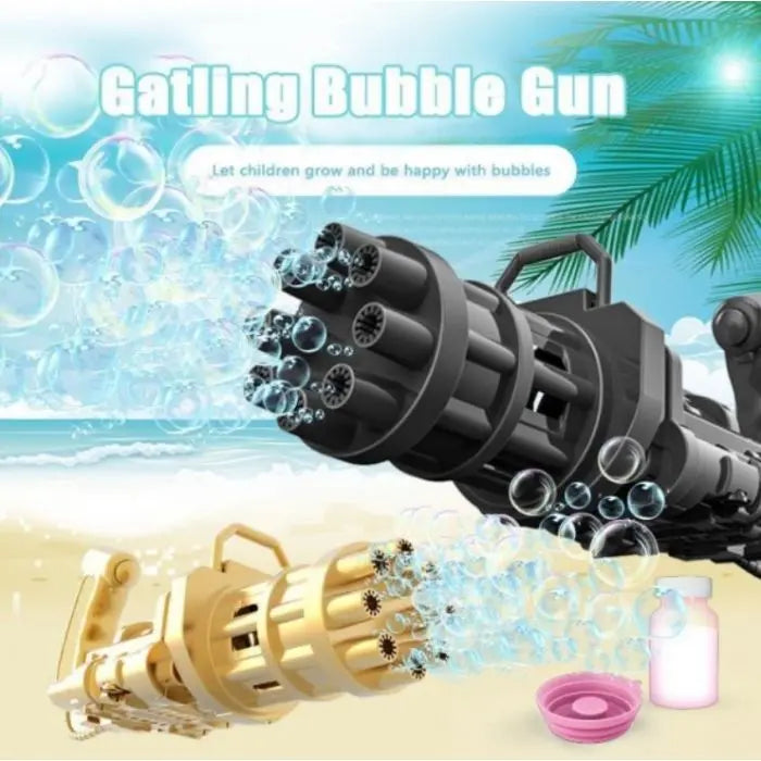 BUBBLE GUN. CELL OPERATED.