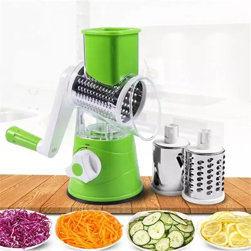 Tabletop Drum Grater Manual Rotary Vegetable Slicer Cutter Kitchen Product vendor