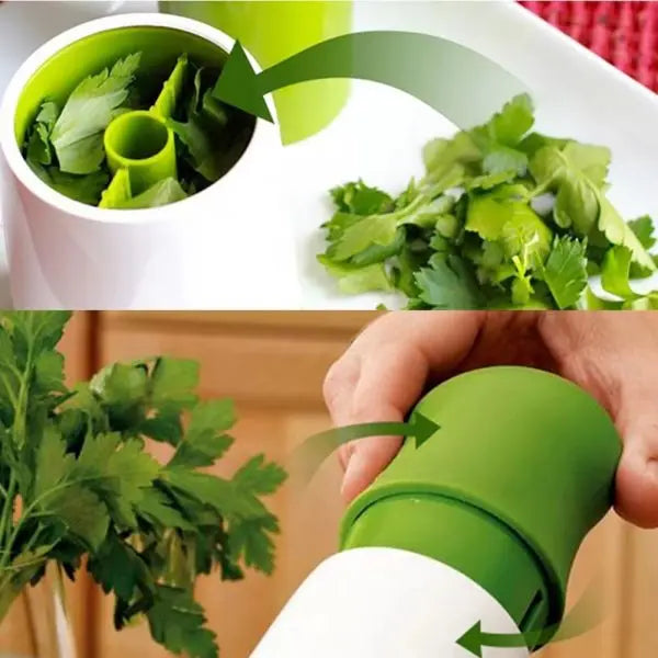 Manual Twist Herb & Herb Mill Chopper Herb Grinder Spice Mill Parsley Shredder Chopper Fruit Vegetable Cutter New Creative Cooking Tools(random Color)   Product ID: 1874556 Product vendor