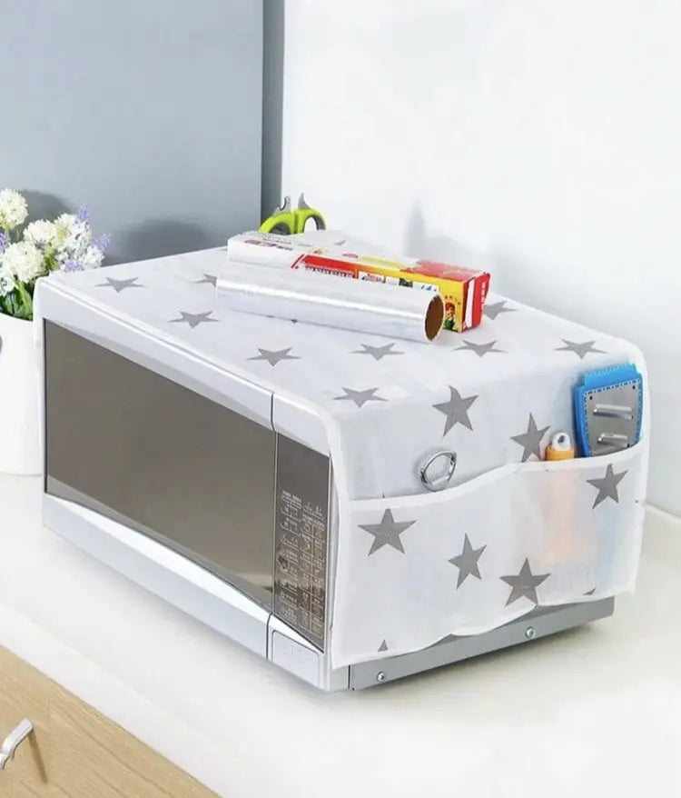 Oven Cover Kitchen Microwave cover Waterproof Oil Dust Double Pockets Microwave cover Oven Cover Product vendor